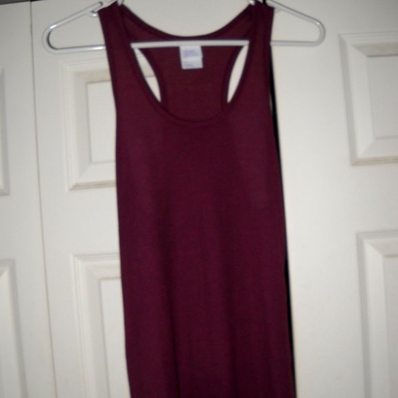 Stars Above Tops - Stars Above Ribbed Racerback Tank Top Women's Size M